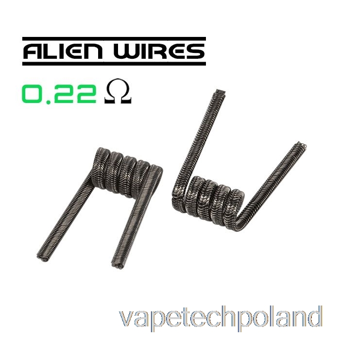 Vape Shop Warszawa Wotofo Comp Wire - Gotowe Cewki 0,22ohm Obcy - Opakowanie 10 Sztuk